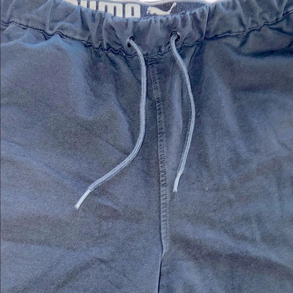 Puma Black Athletic Shorts (size L)